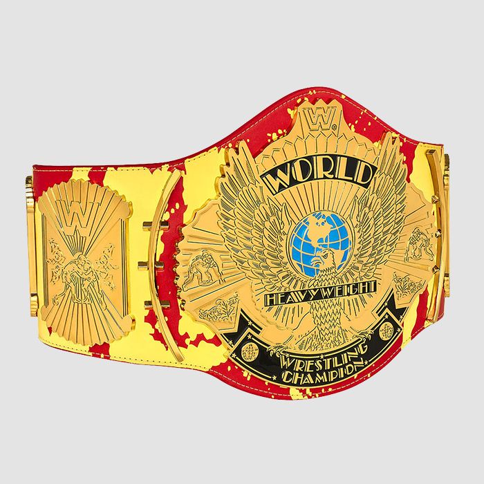 WWF Title Belt Hulk Hogan Hulkamania Championship Title