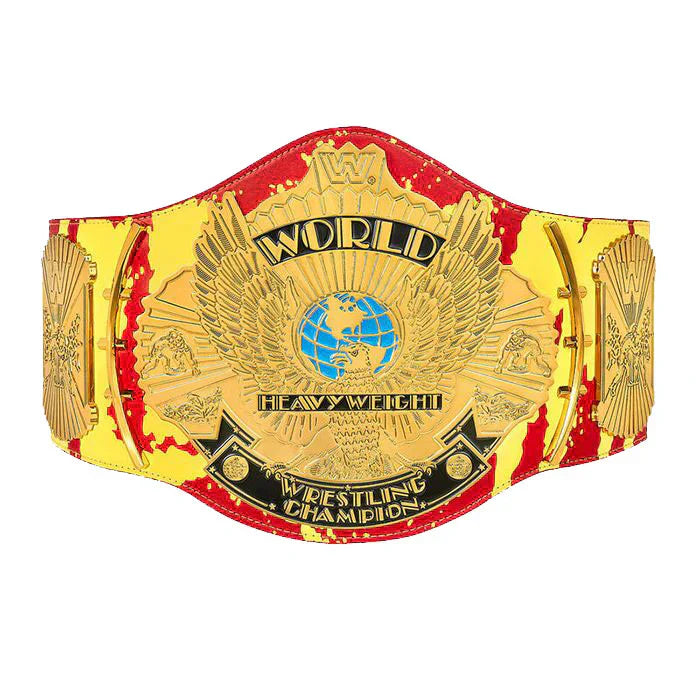 WWF Title Belt Hulk Hogan Hulkamania Championship Title