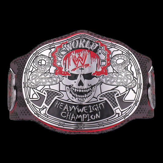 Stone Cold" Steve Austin Blood From A Stone Signature Series Title Belt