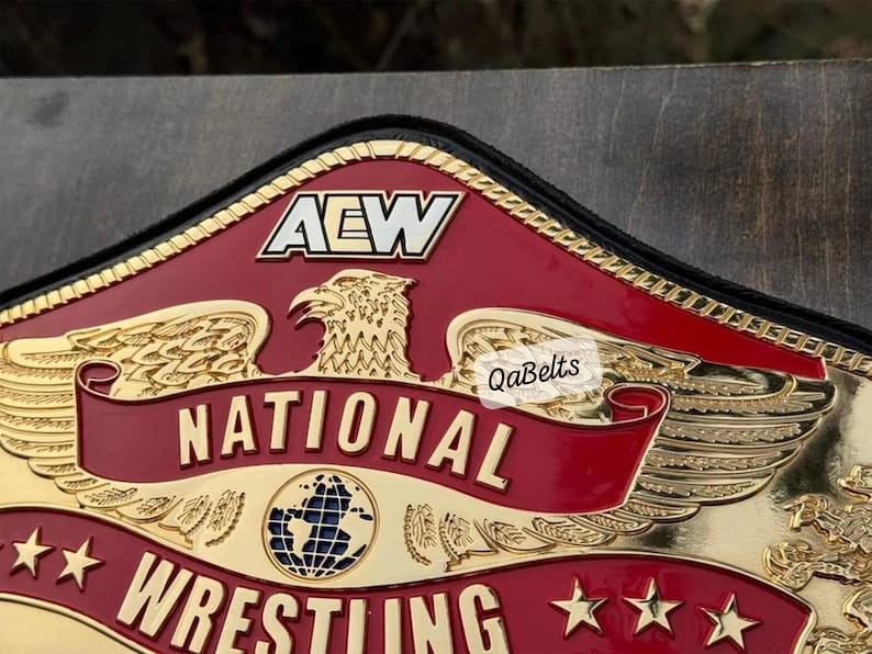 AEW National Championship Replica Titel
