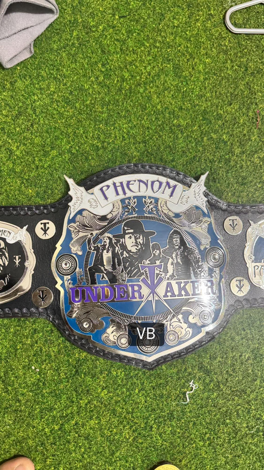 The Undertaker "The Phenom" Signature Series Championship Replica Belt (Handcrafted)