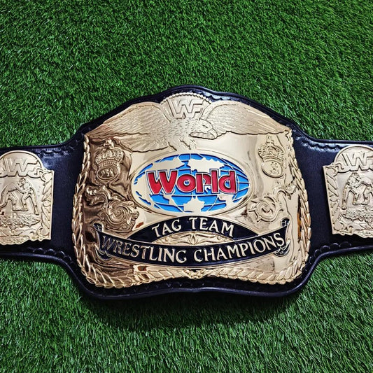 WWF Tag Team Championship Belt – Full Gold Version