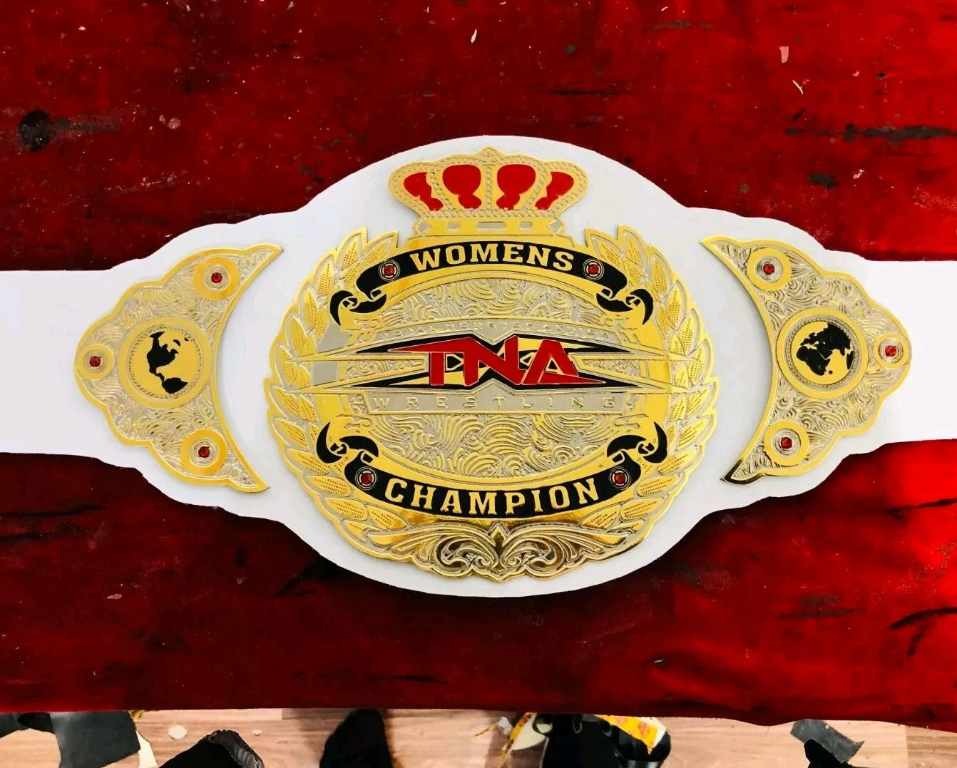 TNA WOMENS WRESTLING CHAMPIONSHIP BELT ADULT SIZE