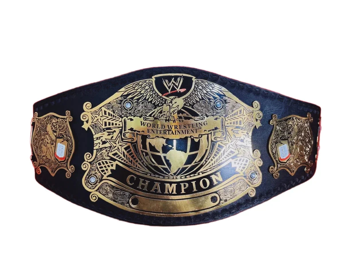 V2 Undisputed Championship Wrestling Belt 2MM Brass Adult Size Replica Title