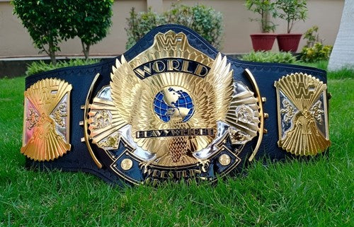 New Winged Eagle Championship Wrestling Replica Title Belt 2MM Brass Adult Size