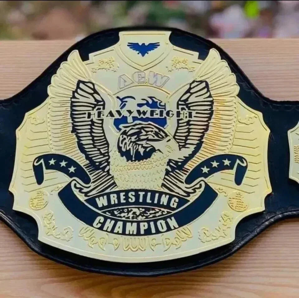 NEW CUSTOM HEAVYWEIGHT CHAMPIONSHIP WRESTLING BELT 2MM BRASS