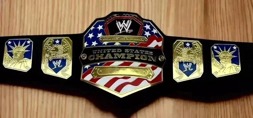 NEW United States Championship Title Belt Adult Size Replica 2MM WWE Wrestling