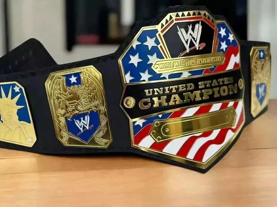 NEW United States Championship Title Belt Adult Size Replica 2MM WWE Wrestling