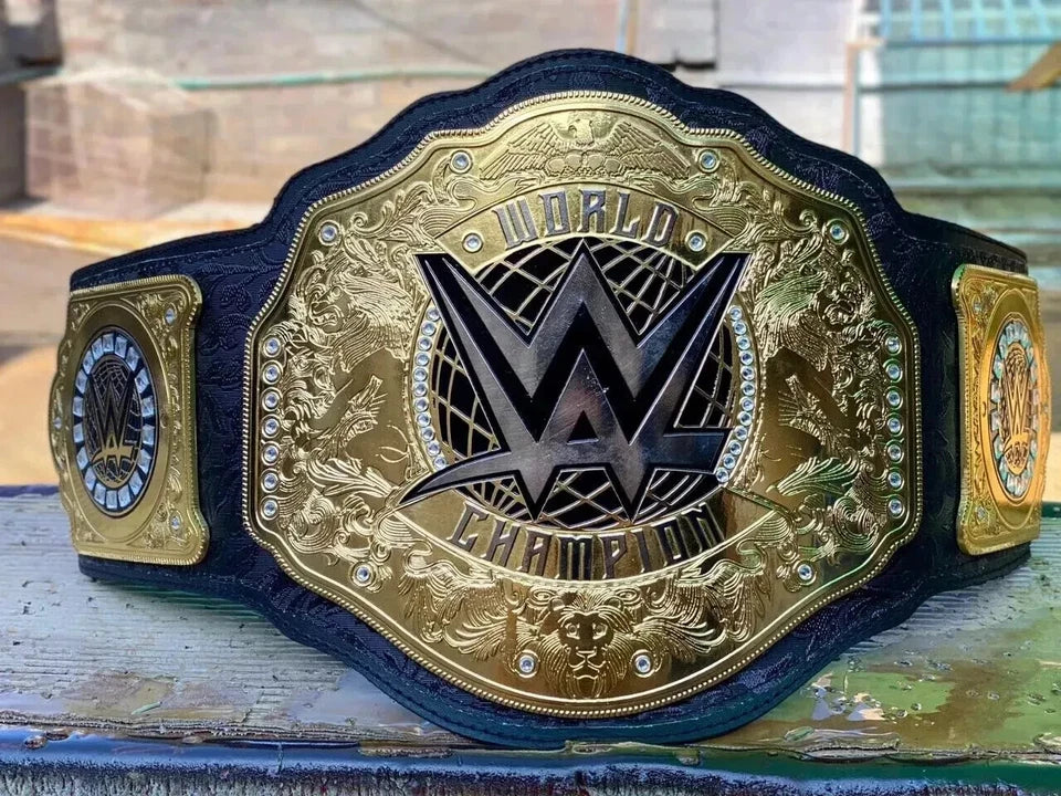 New 2025 world heavyweight championship replica title brass belt adult size