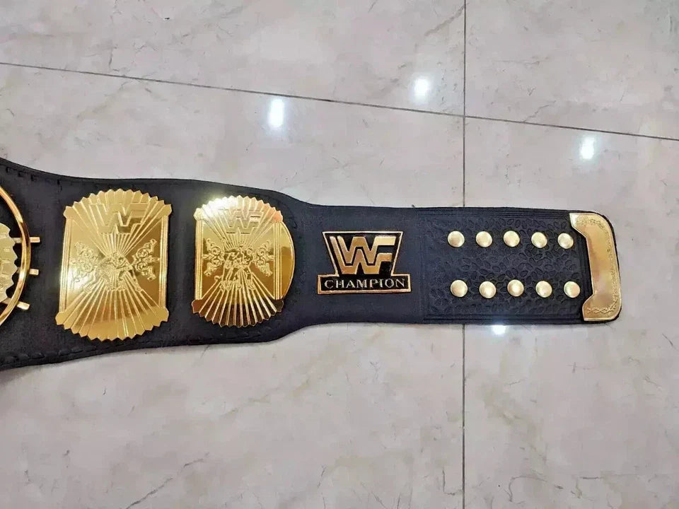 Winged Eagle Championship Wrestling Replica Title Belt 2mm Brass Adult Size