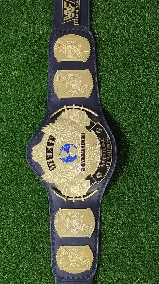 Winged Eagle Championship Wrestling Replica Title Belt 4mm Zinc Adult Size