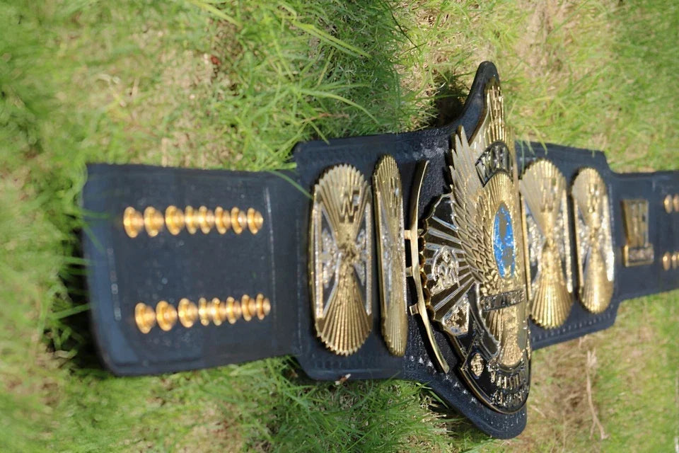 New Winged Eagle Championship Wrestling Replica Title Belt 2MM Brass Adult Size