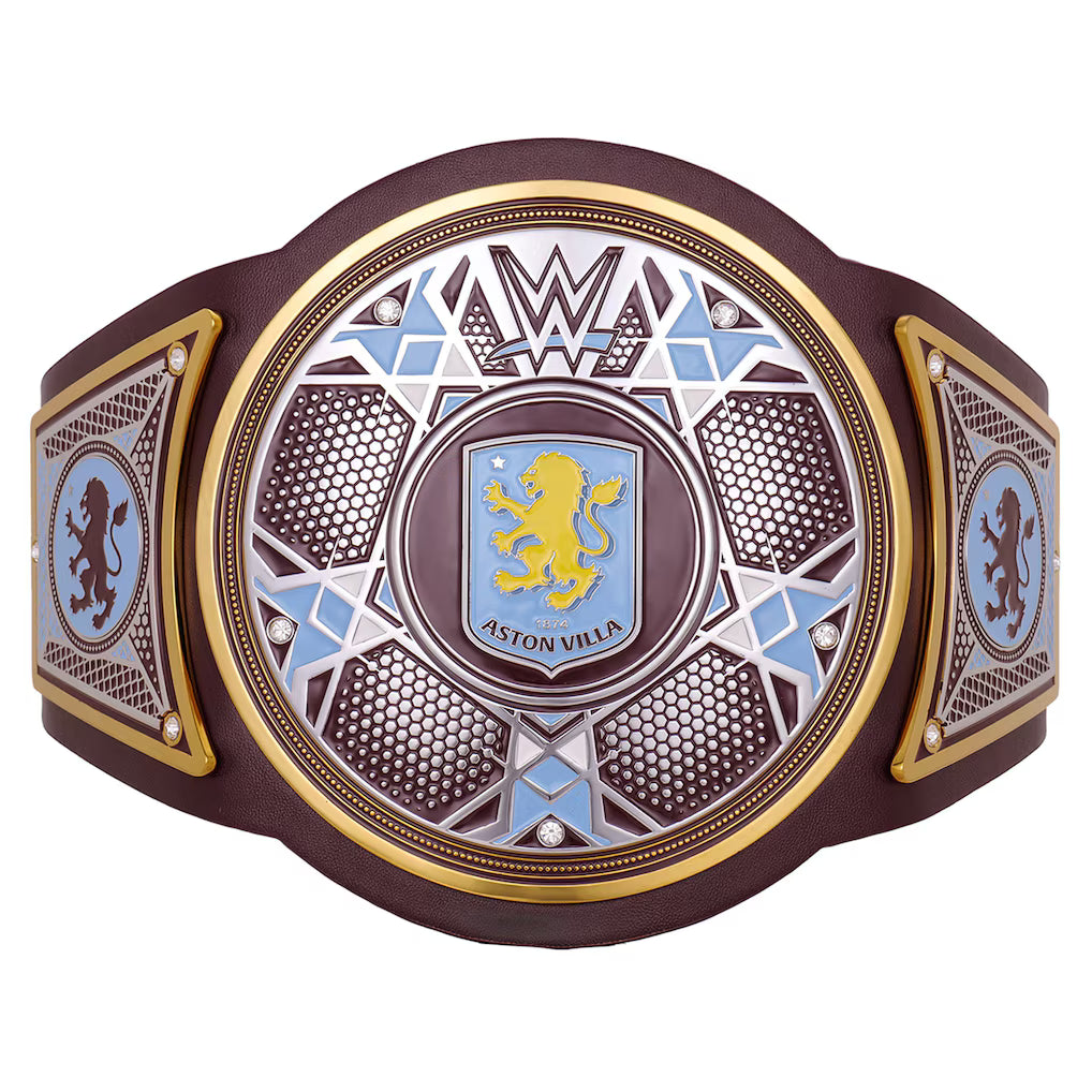 WWE x Aston Villa Legacy Championship Replica Title Belt