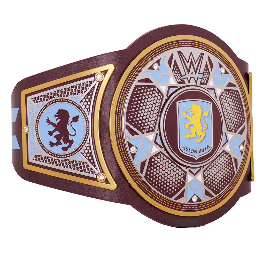 WWE x Aston Villa Legacy Championship Replica Title Belt