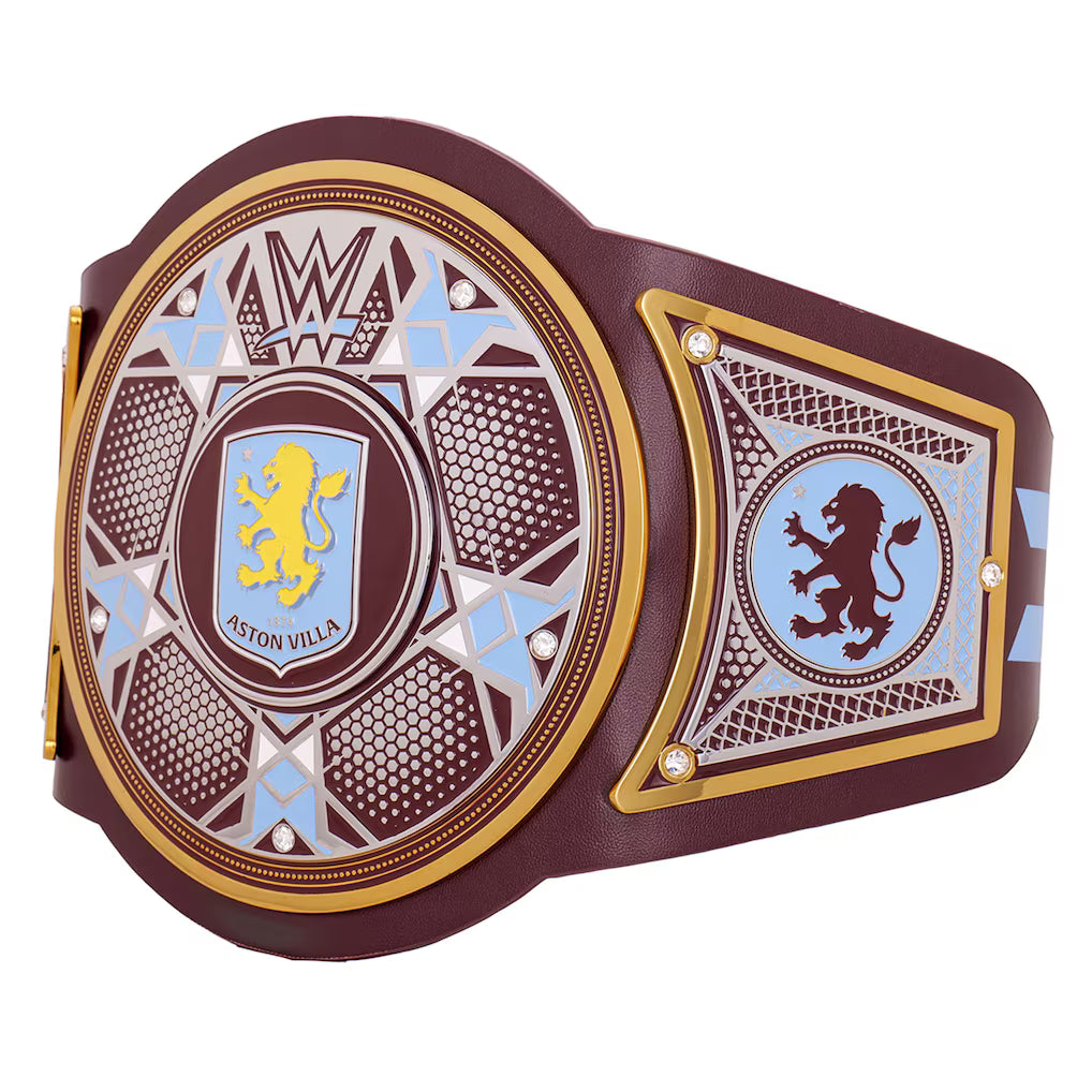 WWE x Aston Villa Legacy Championship Replica Title Belt