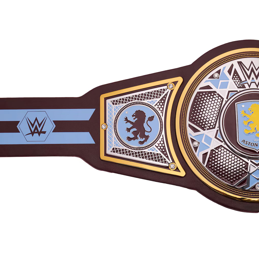WWE x Aston Villa Legacy Championship Replica Title Belt