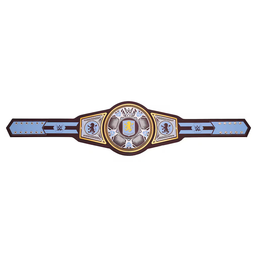 WWE x Aston Villa Legacy Championship Replica Title Belt