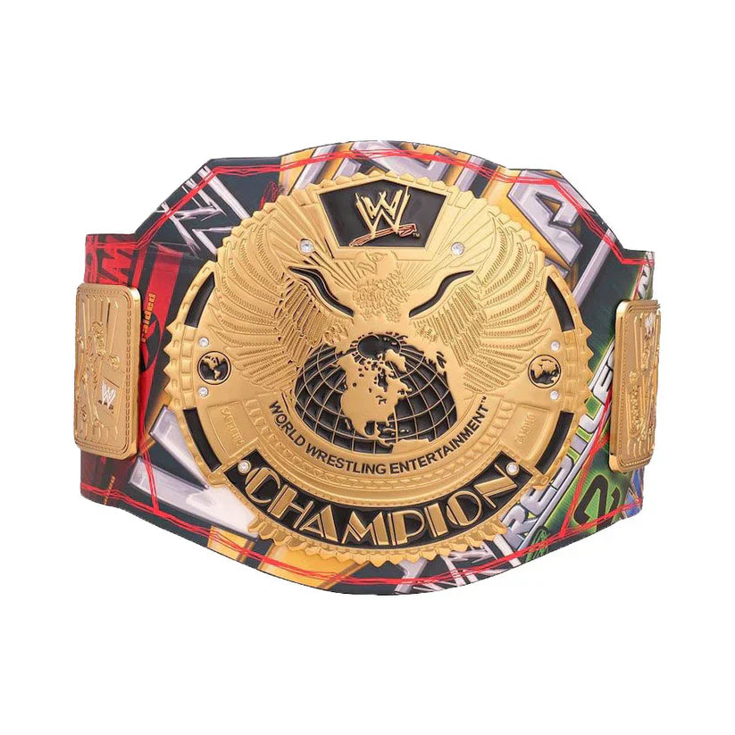 Attitude Era Belt Replica 40 Years Of WrestleMania Title Belt