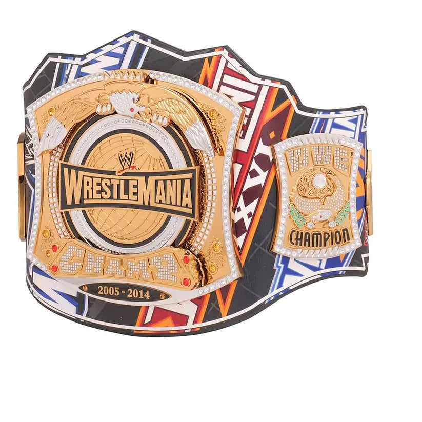WWE Spinner 40 Years Of WrestleMania Replica Title Belt