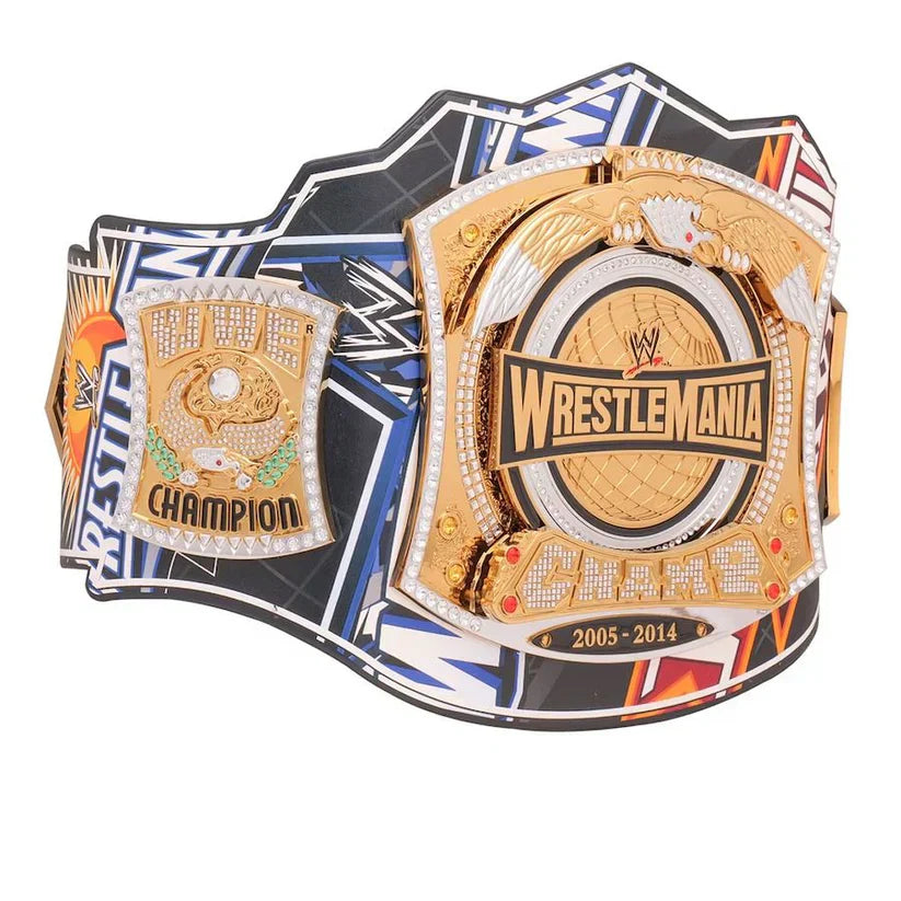WWE Spinner 40 Years Of WrestleMania Replica Title Belt