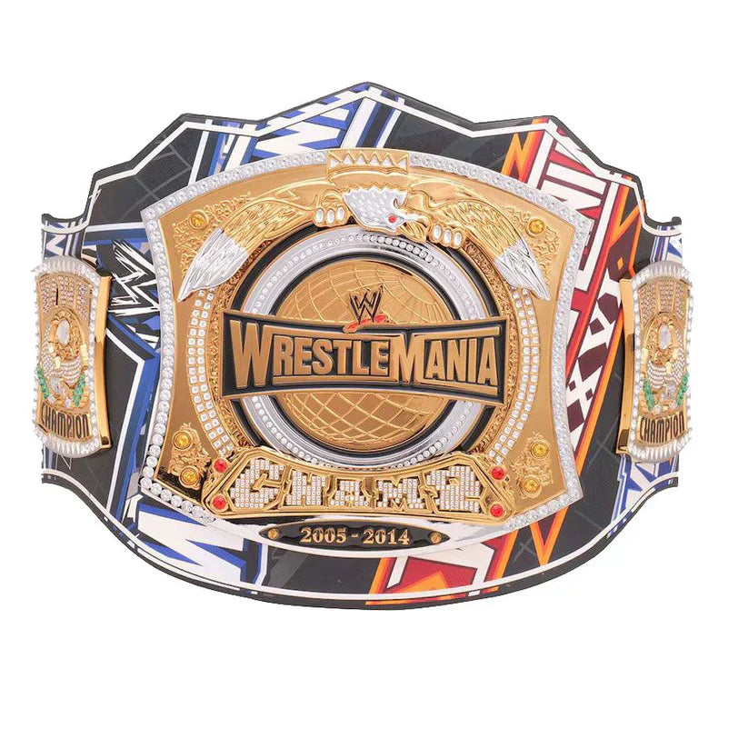 WWE Spinner 40 Years Of WrestleMania Replica Title Belt