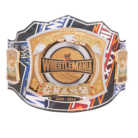 WWE Spinner 40 Years Of WrestleMania Replica Title Belt